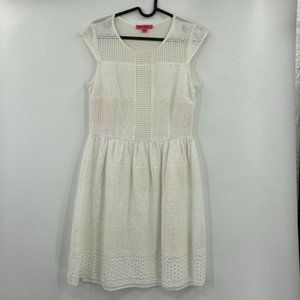 Betsey Johnson Fit & Flare Sleeveless Mini Dress